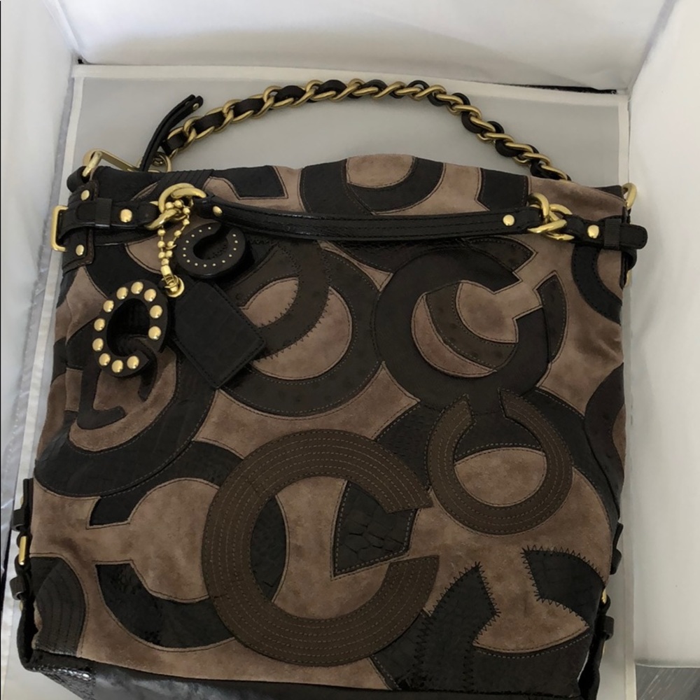 Limited Edition Coach brown bag